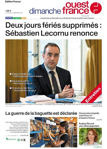 Ouest-France Édition France - 14 Septembre 2025