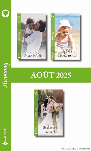 Pack mensuel Harmony - 3 romans (Août 2025) (Collectif)