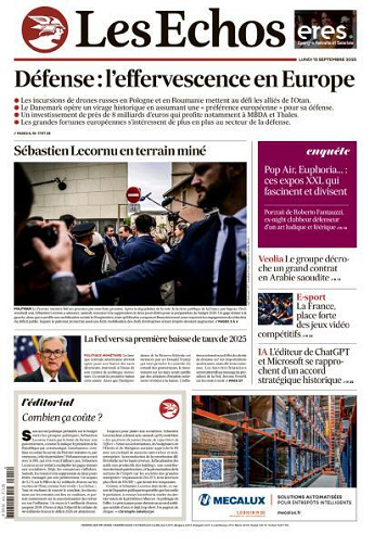 Les Echos - 15 Septembre 2025
