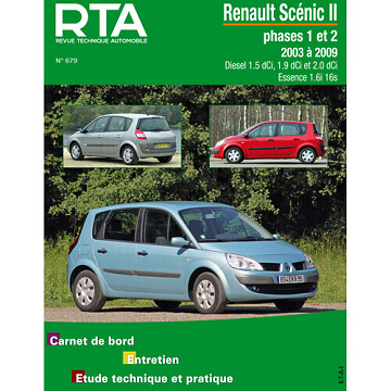 Revue technique automobile Renault Scenic 2