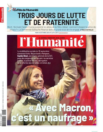 L'Humanite - 16 Septembre 2025