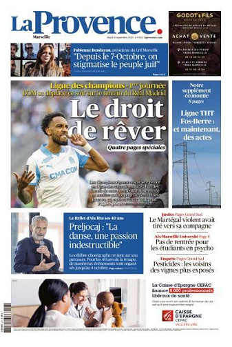 La Provence - 16 Septembre 2025