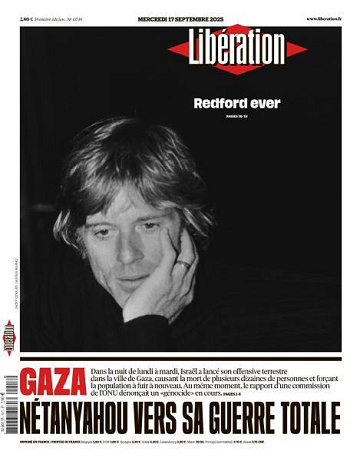 Libération du Mercredi 17 Septembre 2025