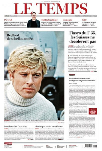 Le Temps - 17 Septembre 2025