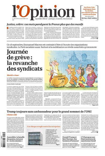 L’Opinion - 18 Septembre 2025