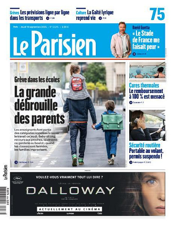 Le Parisien - 18 Septembre 2025