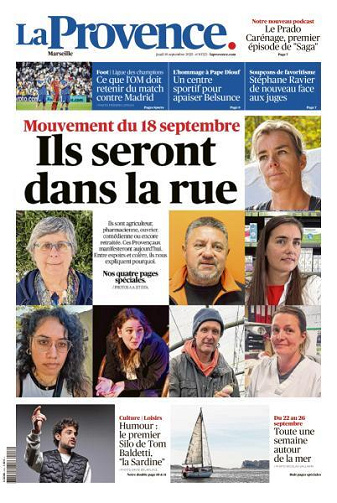 La Provence - 18 Septembre 2025