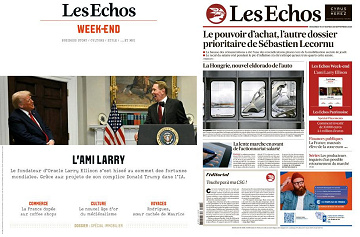 Pack Les Echos + Les Echos Week-end - 19 Septembre 2025