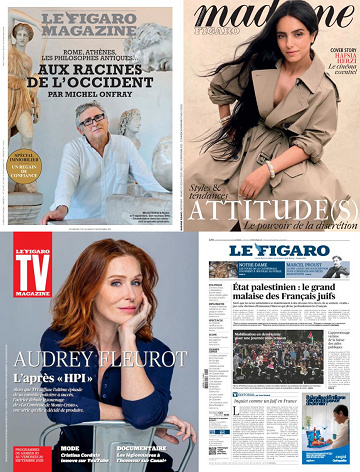 Pack Le Figaro et ses 3 suppléments - Vendredi 19 Septembre 2025