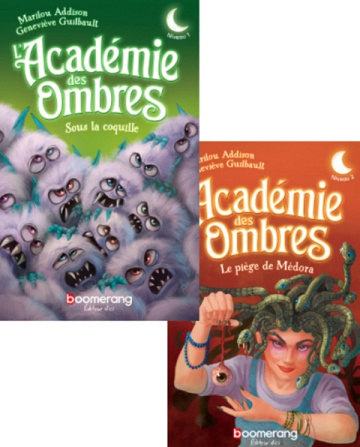 L'académie des ombres (T1 à T2) - Marilou Addison - Geneviève Guilbault (2025)