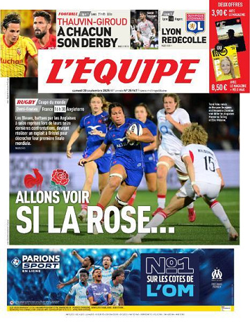 L’equipe du Samedi 20 Septembre 2025