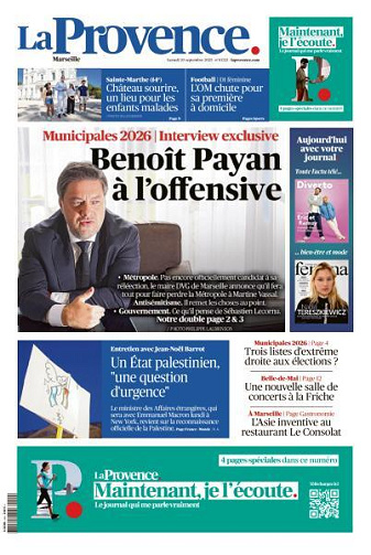 La Provence - 20 Septembre 2025