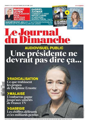 Le Journal du Dimanche - 21 Septembre 2025