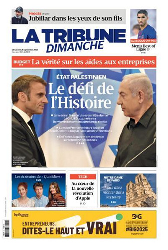 La Tribune Dimanche - 21 Septembre 2025