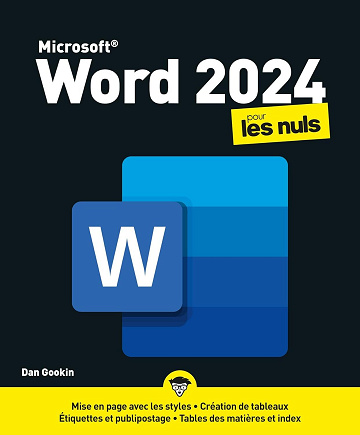 Dan Gookin, Jean-Pierre Cano - Word 2024 pour les Nuls (2025)