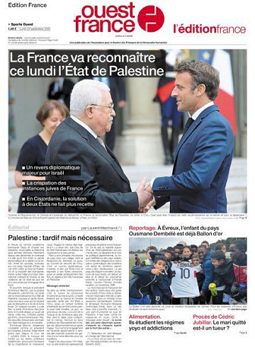 Ouest-France Édition France - 22 Septembre 2025