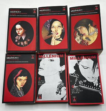 Millénium - Stieg Larsson - David Lagercrantz - 6 Tomes