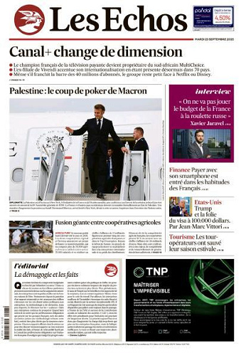 Les Echos - 23 Septembre 2025