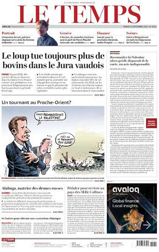 Le Temps - 23 Septembre 2025