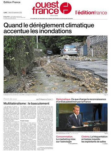 Ouest-France Édition France - 23 Septembre 2025