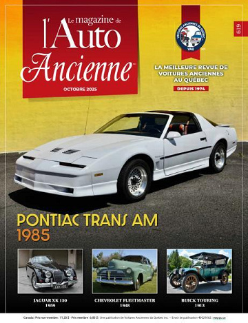 L’Auto Ancienne - Octobre 2025