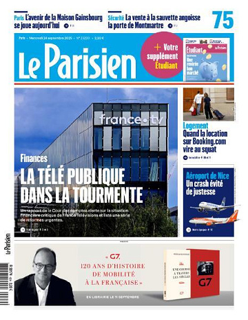 Le Parisien - 24 Septembre 2025