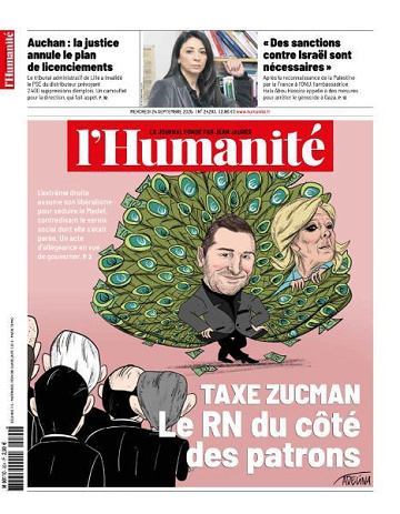 L'Humanite - 24 Septembre 2025