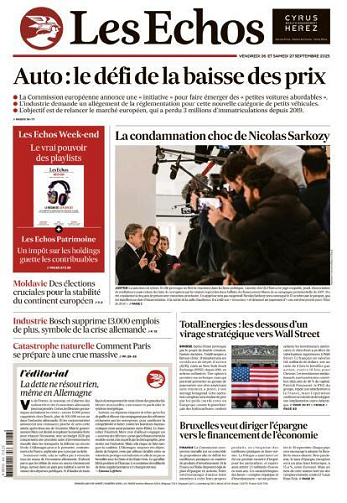 Les Echos - 26-27 Septembre 2025