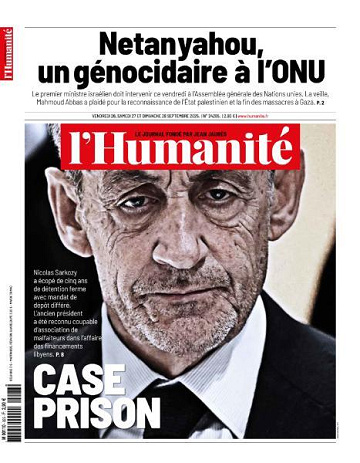 L'Humanite - 26-28 Septembre 2025