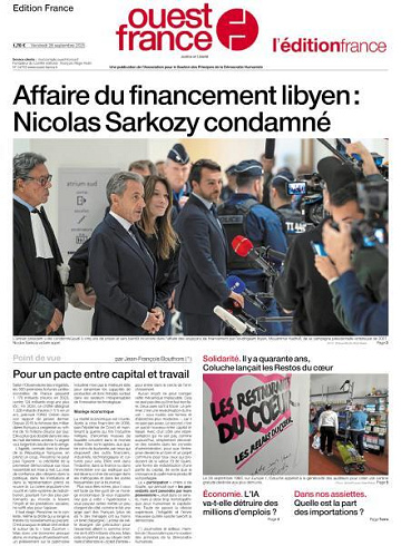 Ouest-France Édition France - 26 Septembre 2025