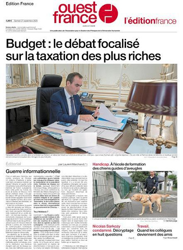 Ouest-France Édition France - 27 Septembre 2025