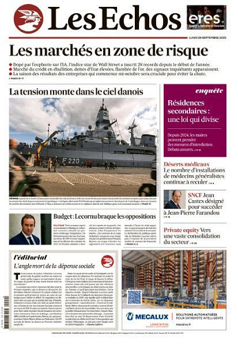Les Echos - 29 Septembre 2025