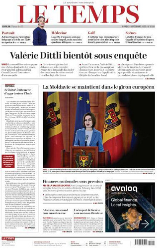 Le Temps - 30 Septembre 2025