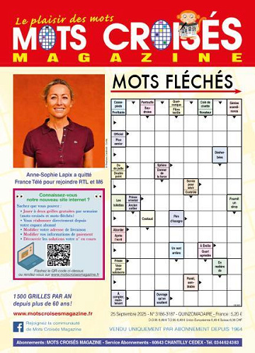 Mots Croisés Magazine - 25 Septembre 2025