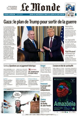 Le Monde du Mercredi 1er Octobre 2025