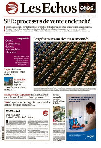 Les Echos - 1er Octobre 2025