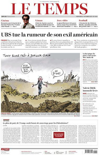 Le Temps - 1er Octobre 2025