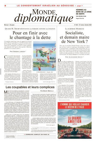 Le Monde Diplomatique - Octobre 2025
