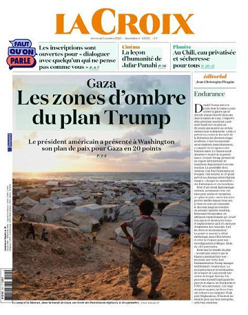 La Croix - 1er Octobre 2025