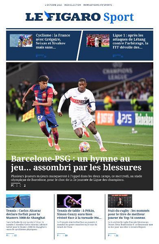 Le Figaro Sport - 1er Octobre 2025