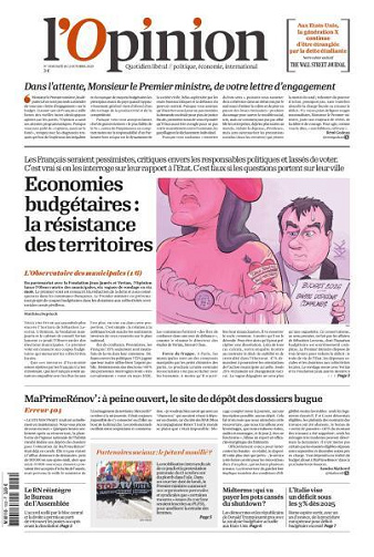 L’Opinion - 2 Octobre 2025