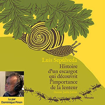 Histoire d’un escargot qui découvrit l’importance de la lenteur - Luis Sepulveda (2023)