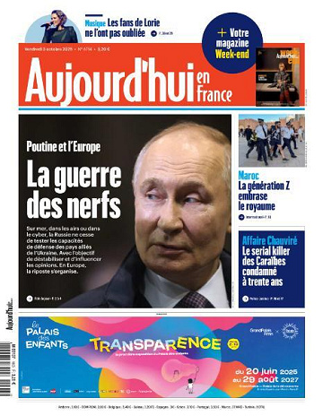 Aujourd’hui en France - 3 Octobre 2025