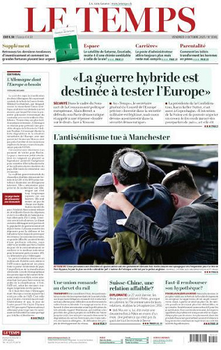 Le Temps - 3 Octobre 2025