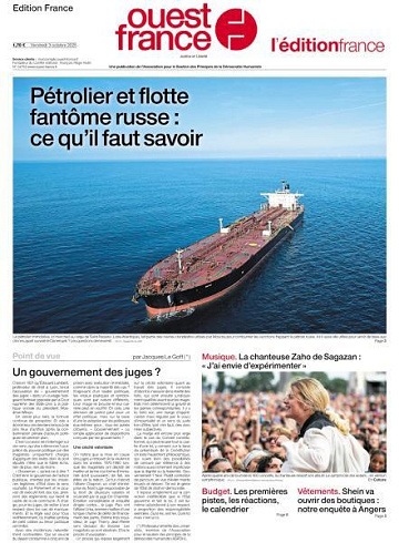 Ouest-France Édition France - 3 Octobre 2025
