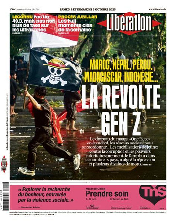 Libération du Samedi 4 et Dimanche 5 Octobre 2025