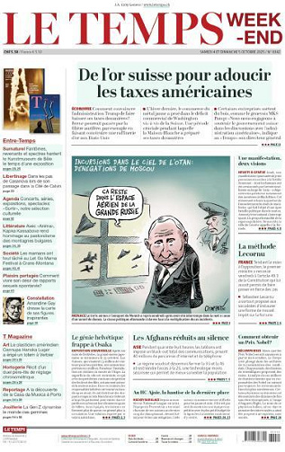Le Temps - 4-5 Octobre 2025