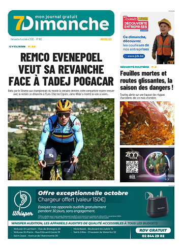 Pack Journaux Belges Du Dimanche 5 Octobre 2025