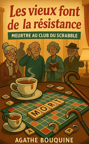 Les vieux font de la résistance : Meurtre au club du Scrabble -  Agathe Bouquine (2025)