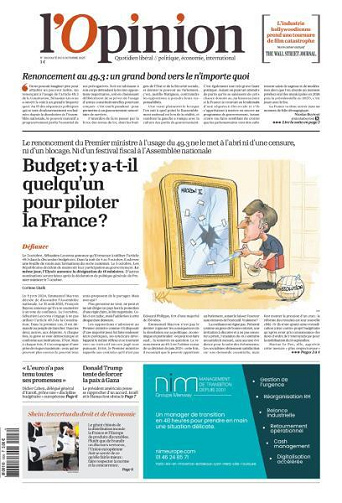 L’Opinion - 6 Octobre 2025